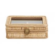 Nordal - RATTAN, jewelry box , S, nature