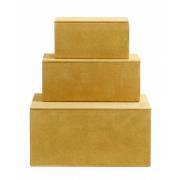 Nordal - BOX set/3, warm yellow