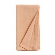 Nordal - Napkin, peach, hemmed