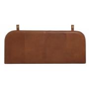 Nordal - ONEGA head board, brown leather