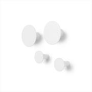 Blomus - PONTO Väggkrok Set/4, Lily White