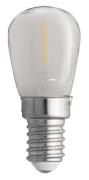 E14 Päronlampa matt 0,8W LED (15W)