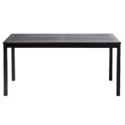 Cinas, Rosenborg bord 80x165 cm svart