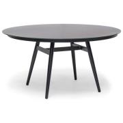 Hillerstorp, Oxhult matbord Ø145 cm svart aluminium