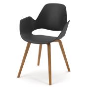 Houe, Falk chair black solid oak legs
