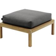 Skagerak, Virkelyst Pouf Charcoal Teak