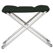 Fiam, Chico soft fotpall dark green aluminium