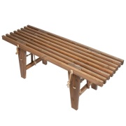 Hillerstorp, EcoBench 120 cm Furu Brun Oljad