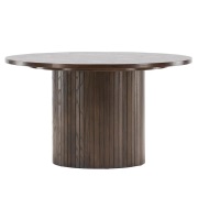 Venture Design, Bianca soffbord Ø80 Mocca