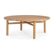 Ethnicraft, Quatro Soffbord Ø95 cm Teak