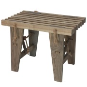 Hillerstorp, Ecobench 60 cm Ask oljad grå