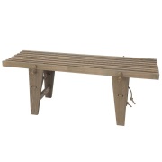 Hillerstorp, D-bench Bänk 120 cm Gråoljad ask