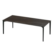 Fast, Allsize Matbord 221x101 cm Grey / Gres Smoky