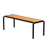 Houe, AVANTI bänk medium furu/svart