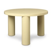 Ferm Living, Post Soffbord Ø65 cm - Lemonade