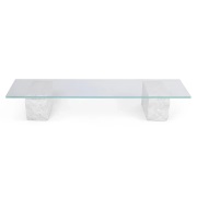 Ferm Living, Mineral Display Soffbord - Bianco Curia