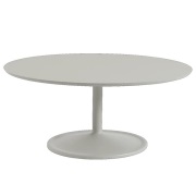 Muuto, Soft soffbord 95 cm Grey Linoleum Grey