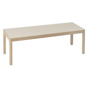 Muuto, Workshop soffbord 43 x 120 cm - Warm Grey Linoleum