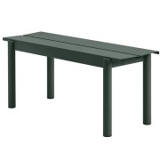Muuto, Linear Steel Bänk 110x34 cm Dark Green
