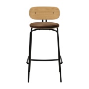 Umage, Curious Barstol Ek/Svart Teddy Brown