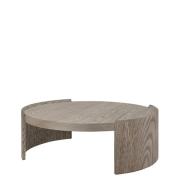 Artwood, OAKLAND soffbord Ø 100 Antikgrå