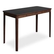 Skovby, Sm131 Skrivbord Valnöt Olja/Svart Nanolaminat 115X55X74Cm
