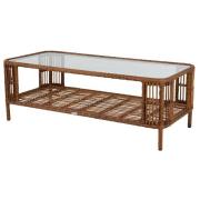 Brafab, Anemon soffbord 65x140 natur/vit