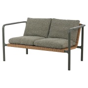 Brafab, Motty 2-sits soffa     Nordic green / Teddy Verde