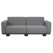 Brafab, Bolster soffa Antracit / Teddy Grey