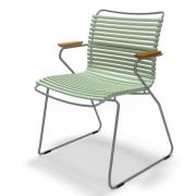 Houe, Click karmstol ljusgrön aluminium
