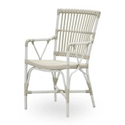 Sika Design, Piano karmstol konstrotting Vit / Beige