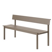 Muuto, Stålbänk 170cm Linear Steel Taupe
