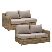 Brafab, Glendon avslutsdelar 2-pack  Rustic / 220 Beige