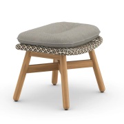 Dedon, Mbrace fotpall teak AX6 teak 0205 pepper 0115