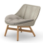 Dedon, Mbrace clubfåtölj teak AXD teak 0205 pepper 0115