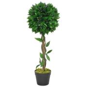 vidaXL Konstväxt Lagerträd med kruka 70 cm grön