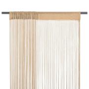 vidaXL Trådgardiner 2 st 100x250 cm beige