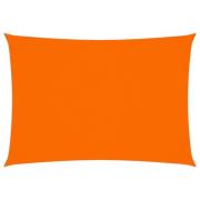 vidaXL Solsegel oxfordtyg rektangulärt 3x4,5 m orange