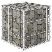 vidaXL Planteringsgabion upphöjd stål 30x30x30 cm