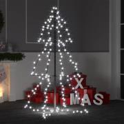 vidaXL Ljuskon för julgran 160 LED inne/ute 78x120 cm