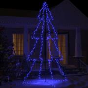vidaXL Ljuskon för julgran 360 LED inne/ute 143x250 cm