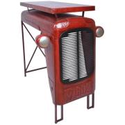 Esschert Design Bord Tractor röd IH033