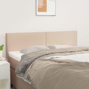 vidaXL Sänggavlar cappuccino 144x5x78/88 cm konstläder
