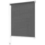 vidaXL Rullgardin utomhus 220x140 cm antracit