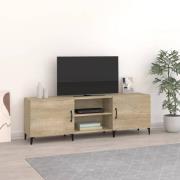 vidaXL Tv-bänk sonoma ek 150x30x50 cm konstruerat trä