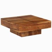 vidaXL Soffbord 80x80x30 cm massivt akaciaträ