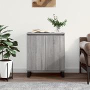 vidaXL Byrå grå sonoma 60x35x70 cm konstruerat trä