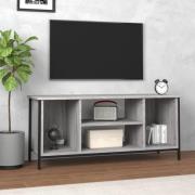 vidaXL Tv-bänk grå sonoma 102x35x45 cm konstruerat trä