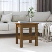 vidaXL Soffbord honungsbrun 35x35x40 cm massiv furu