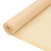 vidaXL Insynsskyddsnät HDPE beige 1,5x50 m